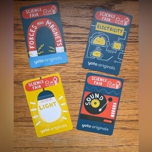 Yoto Originals Science Fair Card Set - Multicolor